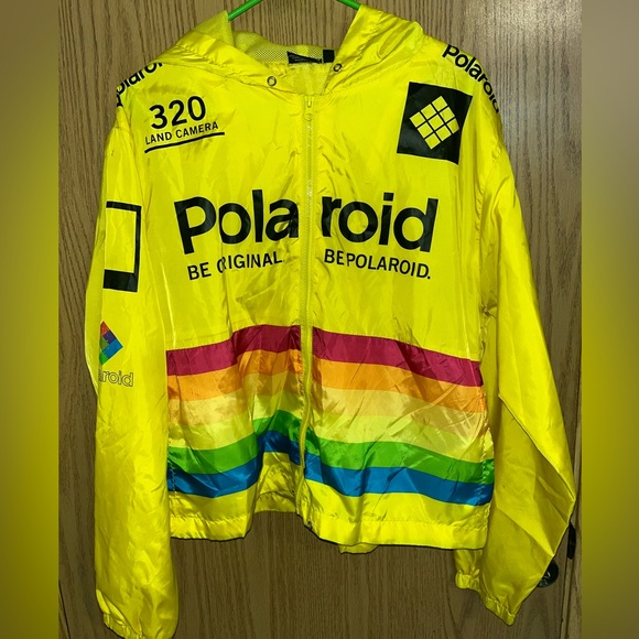 Polaroid Vintage Wind Breaker Jacket - Picture 7 of 11